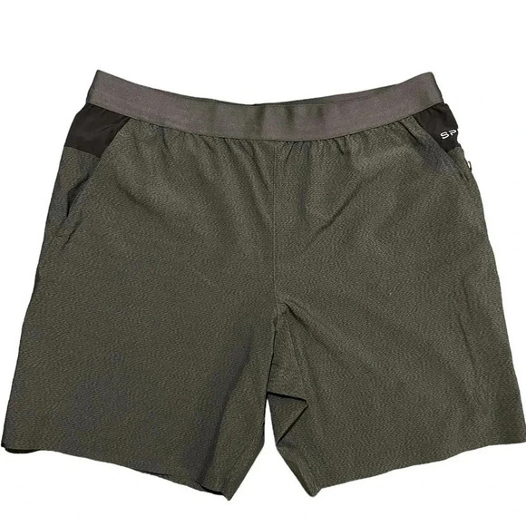 Spyder Active Men's Gray Performance Heather Proweb Stretch Shorts Size XXL - Picture 1 of 6